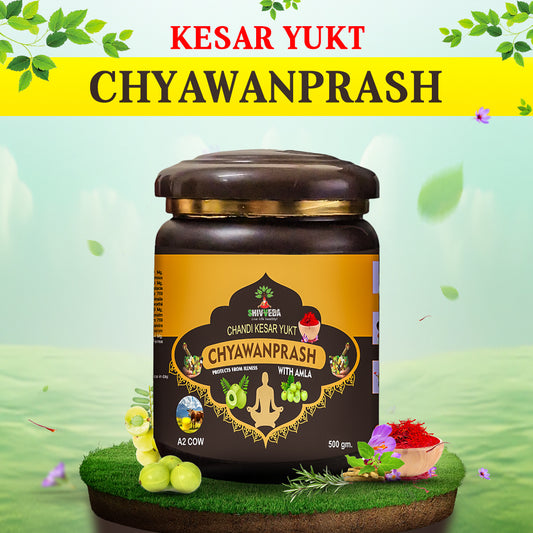 Boost Immunity Naturally with Shivveda Chandi Kesar Yukt Chyawanprash – Enriched with Amla & Saffron