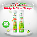 India's No. 1 Natural Fat Burner no apple cider vinegar Kaya Trim Fat Cutter with Green Tea