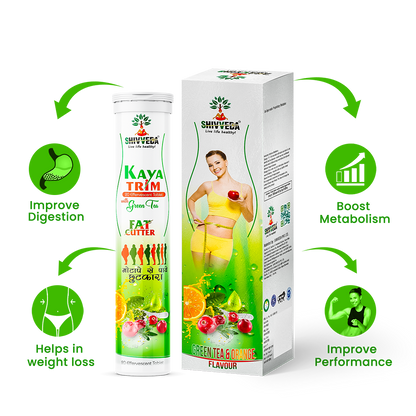 India's No. 1 Natural Fat Burner no apple cider vinegar Kaya Trim Fat Cutter with Green Tea