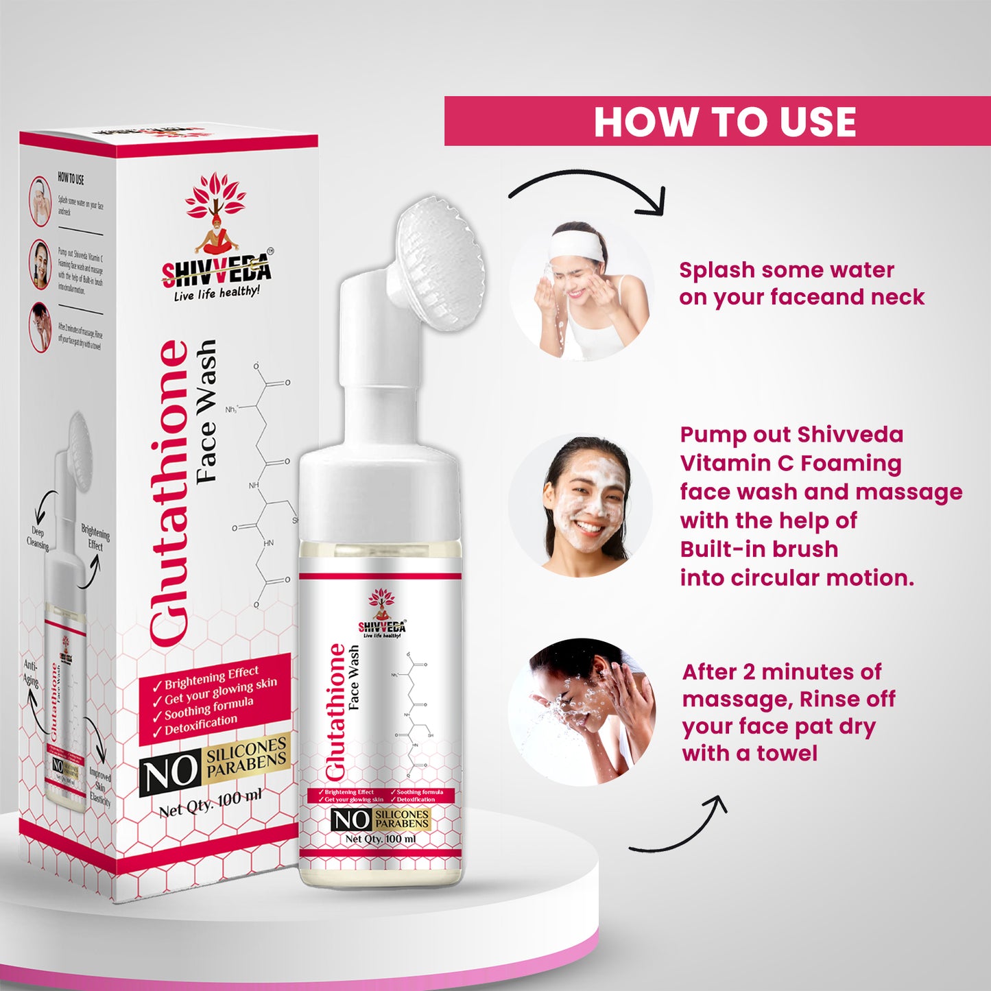 Glutathione Face Wash