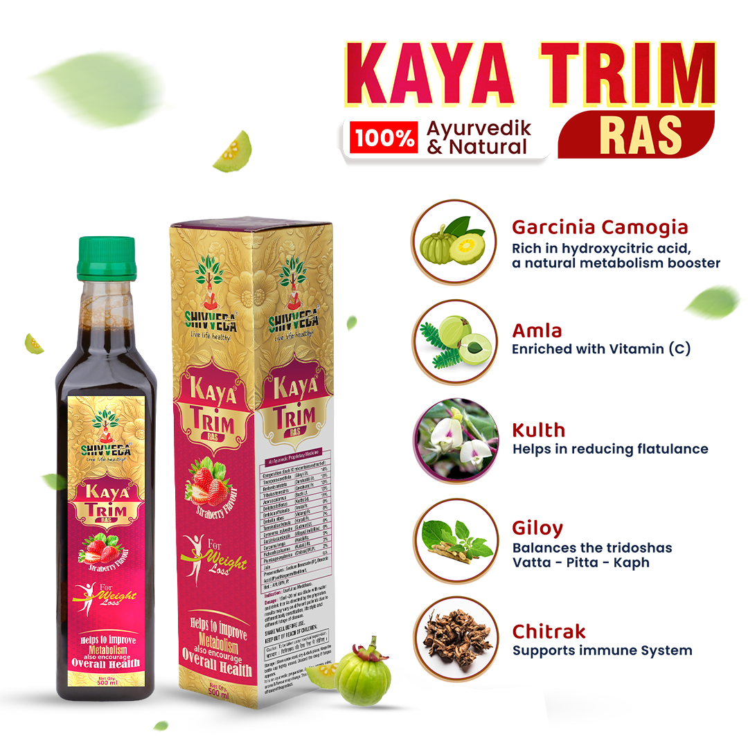 Kaya Trim Ras - Strawberry Flavor | Weight Loss & Metabolism Booster