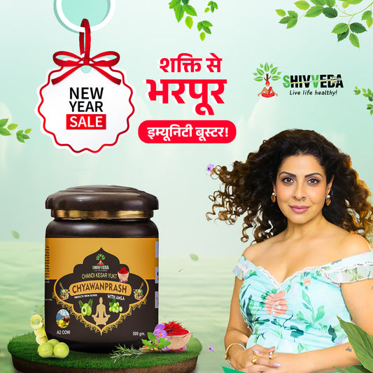 Boost Immunity Naturally with Shivveda Chandi Kesar Yukt Chyawanprash – Enriched with Amla & Saffron