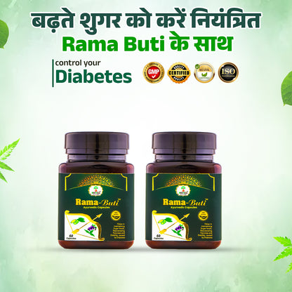 Naturally Balance Your Blood Sugar with Rama Buti – Ayurvedic Capsules for Diabetes Care