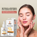 Shivveda Retinol & Peptides Anti-Ageing Face Serum - Youthful Glow, Firm Skin, and Smooth Texture